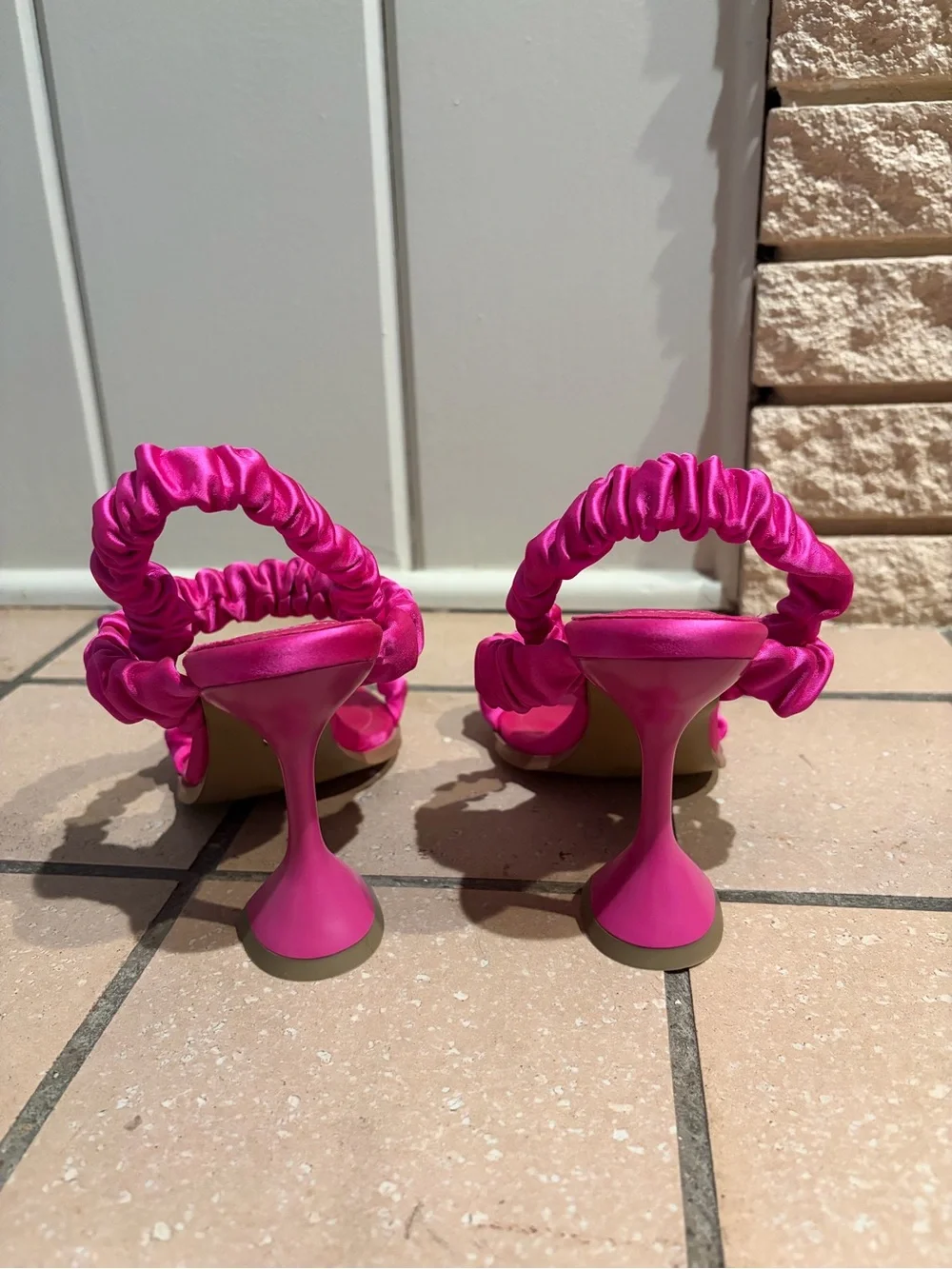RAYE Kia Heel in Hot Pink
